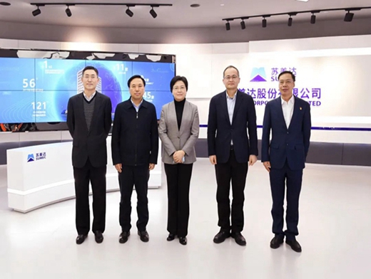 江蘇省委常委、南京市委書記韓立明調研蘇美達